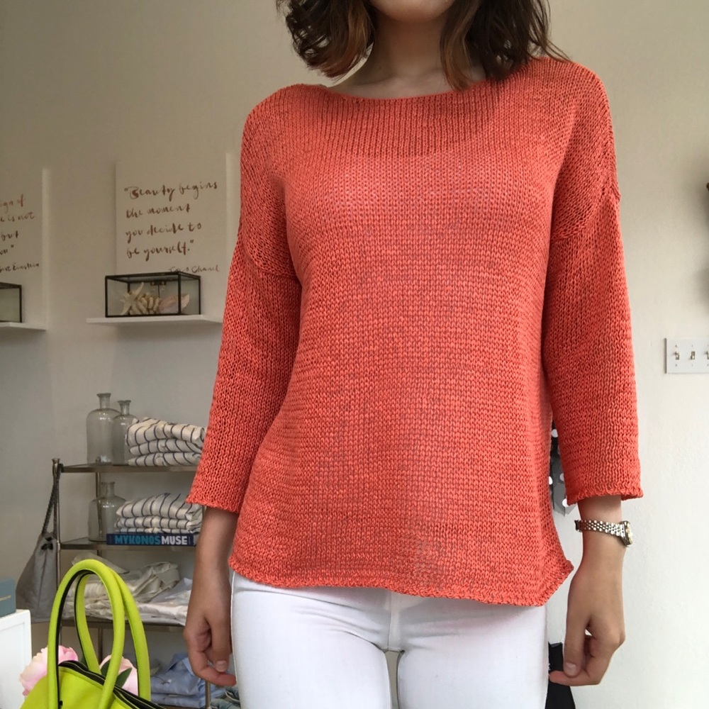 Eileen Fisher Crisp organic cotton tape shirt